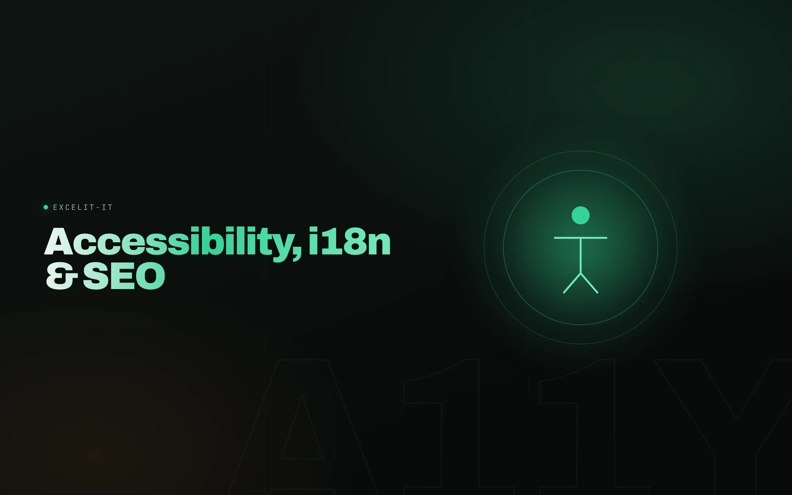 Accessibility, i18n & SEO – Vorschau