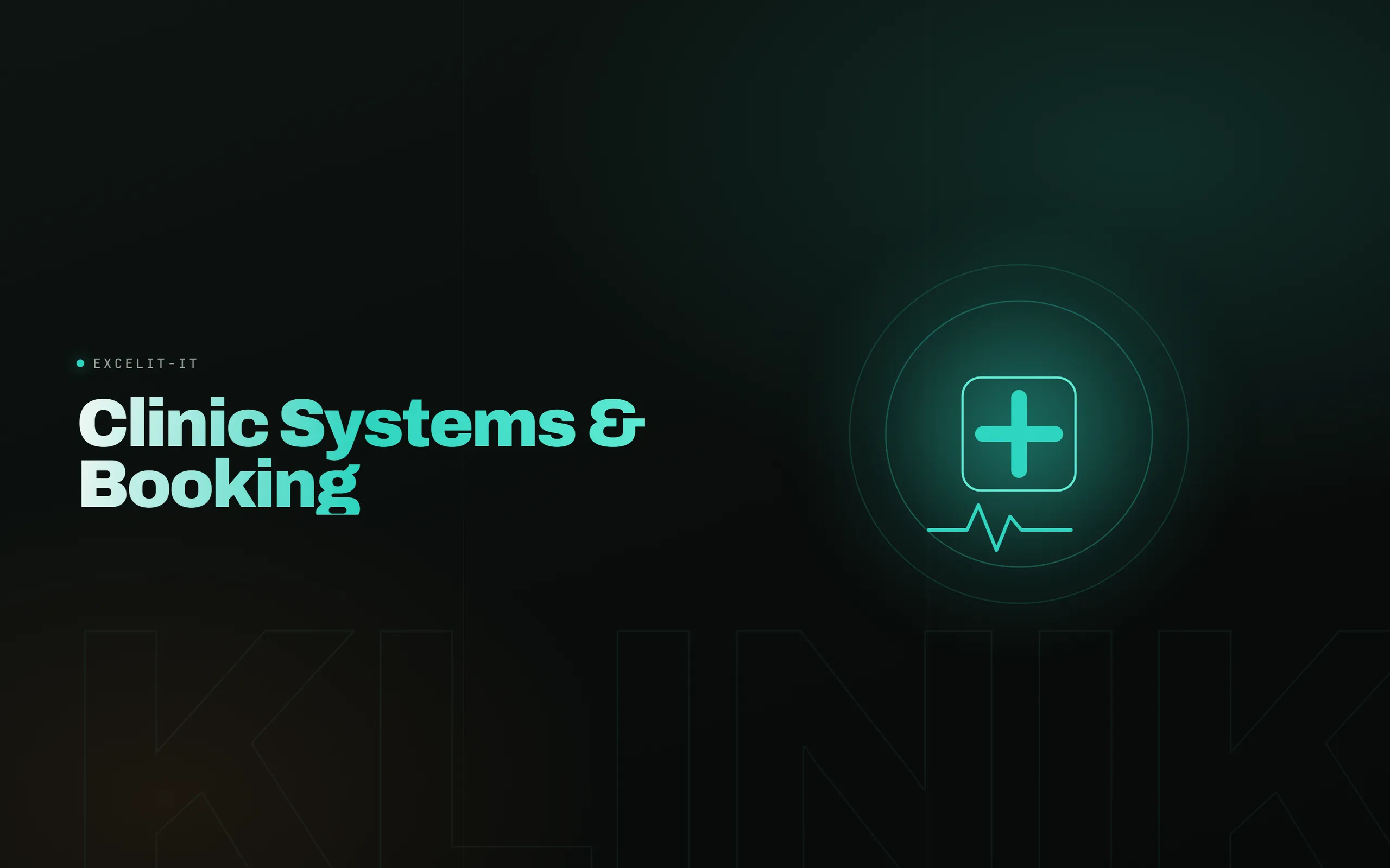 Clinic Systems & Booking – Vorschau